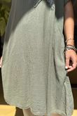 Made in Italy Sahara Star Sack Dress Khaki